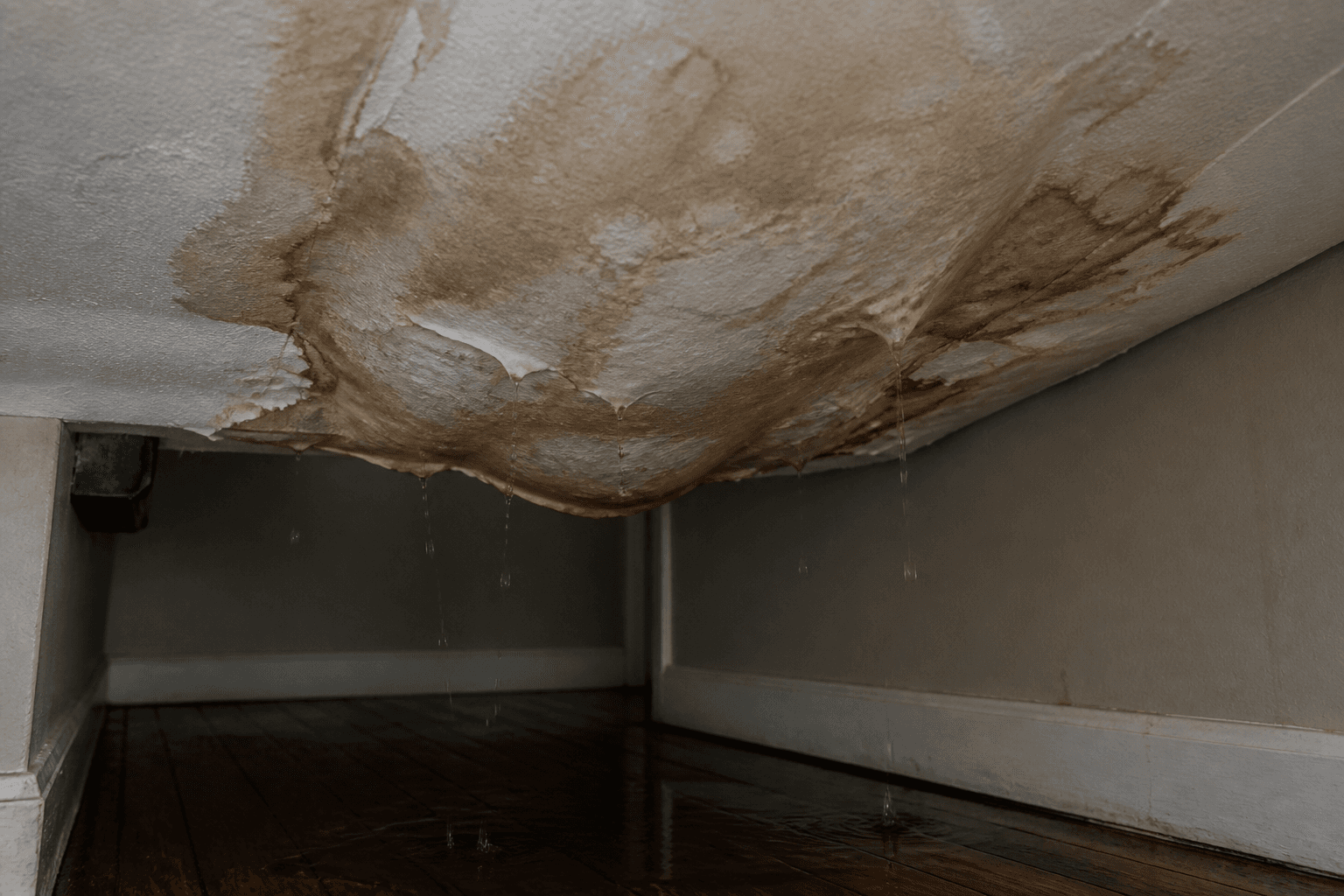 Ceiling Water Damage Repair in Burnaby