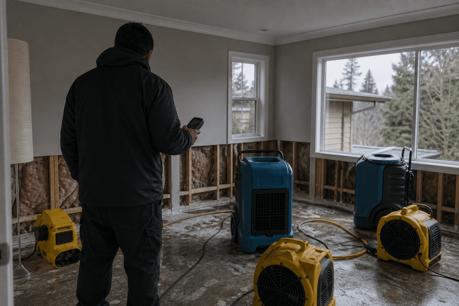 Water Damage Restoration in Burnaby